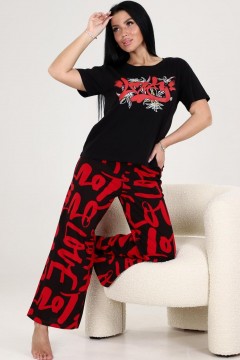 Пижама трикотажная с брюками Iv-capriz