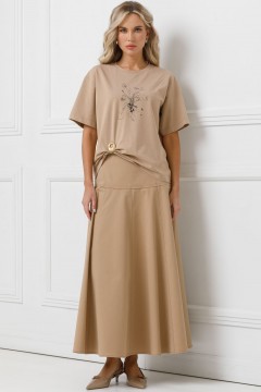 Юбка длинная расклёшенная Priz