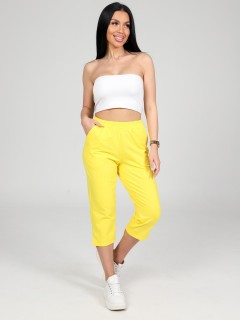 Бриджи трикотажные жёлтого цвета Iv-capriz(фото2)