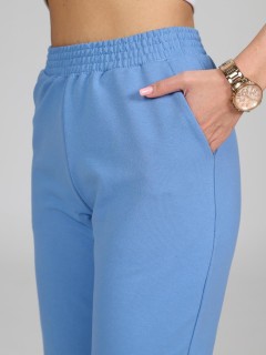 Бриджи трикотажные голубого цвета Iv-capriz(фото4)