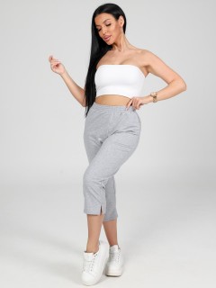 Бриджи трикотажные серого цвета Iv-capriz(фото3)