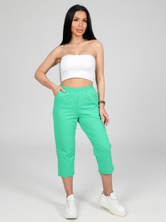 Бриджи трикотажные зелёного цвета Iv-capriz(фото2)