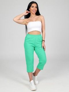 Бриджи трикотажные зелёного цвета Iv-capriz(фото7)