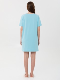 Платье домашнее трикотажное с принтом Priz(фото6)