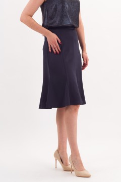 Юбка-годе синего цвета Braslava(фото3)
