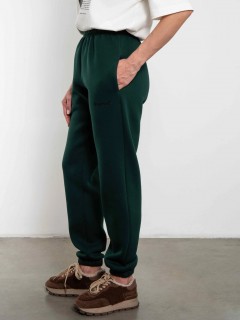 Брюки джоггеры с начёсом в цвете малахит Kosmos(фото5)