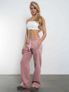 Брюки с начёсом в розовом цвете Kosmos(фото4)