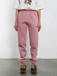 Брюки джоггеры с начёсом в розовом цвете Kosmos(фото6)
