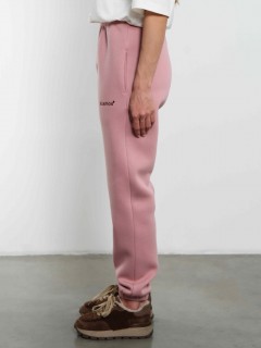 Брюки джоггеры с начёсом в розовом цвете Kosmos(фото4)