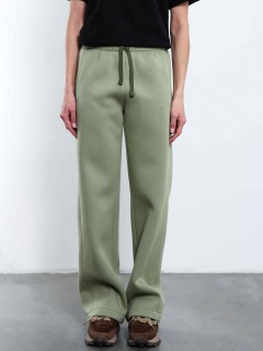 Брюки с начёсом в оливковом цвете Kosmos(фото3)