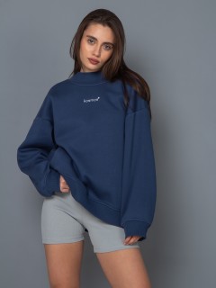 Свитшот женский оверсайз с начёсом Kosmos(фото3)