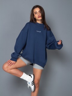 Свитшот женский оверсайз с начёсом Kosmos(фото2)