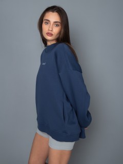 Свитшот женский оверсайз с начёсом Kosmos(фото5)