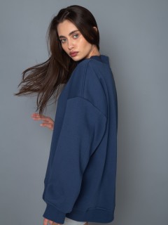 Свитшот женский оверсайз с начёсом Kosmos(фото6)