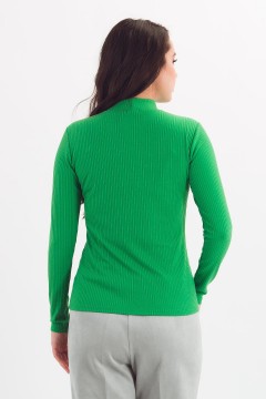 Водолазка трикотажная ярко-зелёного цвета Braslava(фото5)