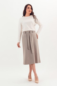 Лонгслив трикотажный белого цвета Braslava(фото2)