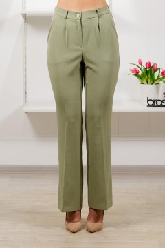 Брюки классические светло-зелёные Braslava(фото2)