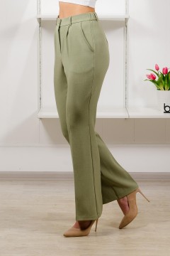 Брюки классические светло-зелёные Braslava(фото5)