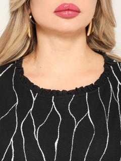 Платье-футляр чёрное Dora(фото4)