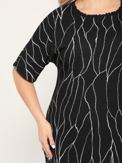 Платье-футляр чёрное Dora(фото5)