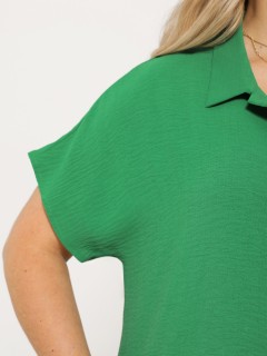 Платье длинное зелёного цвета Dora(фото7)