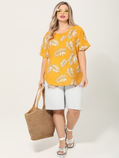 Блузка яркая с короткими рукавами Dora(фото2)