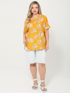 Блузка яркая с короткими рукавами Dora(фото4)