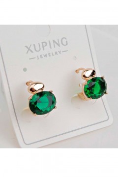 Серьги с замком кольцо Rada