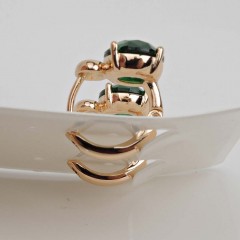 Серьги с замком кольцо Rada(фото3)