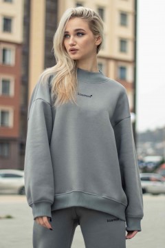 Свитшот женский оверсайз с начёсом Kosmos