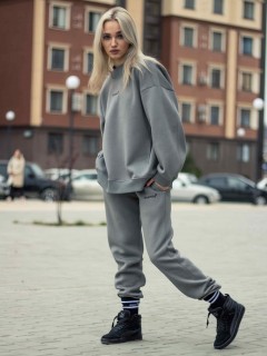 Свитшот женский оверсайз с начёсом Kosmos(фото3)