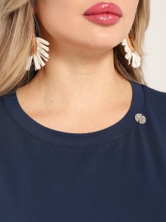 Платье трикотажное с разрезами по низу Dora(фото4)