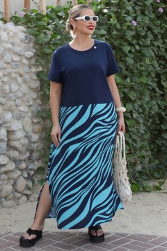 Платье трикотажное с разрезами по низу Dora