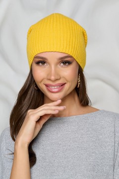 Шапка универсальная жёлтого цвета Bellovera(фото2)