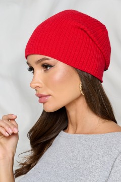 Шапка универсальная красного цвета Bellovera(фото4)