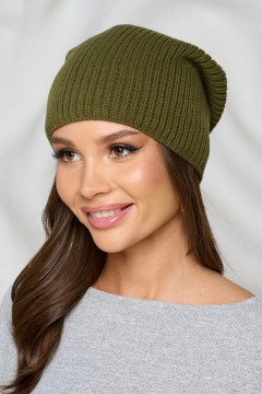 Шапка универсальная цвета хаки Bellovera