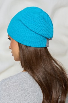 Шапка универсальная бирюзового цвета Bellovera(фото5)