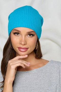 Шапка универсальная бирюзового цвета Bellovera(фото4)