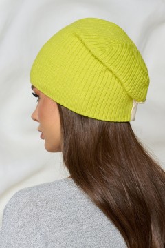 Шапка универсальная в цвете лайм Bellovera(фото5)