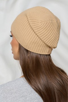 Шапка универсальная в светло-бежевом цвете Bellovera(фото5)