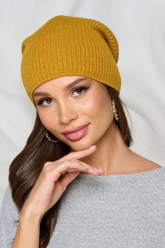 Шапка универсальная в горчичном цвете Bellovera