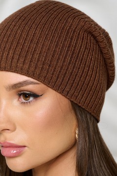 Шапка универсальная в шоколадном цвете Bellovera(фото3)