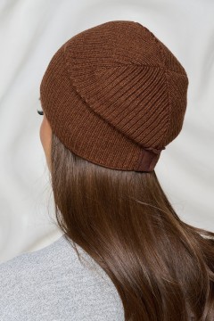 Шапка универсальная в шоколадном цвете Bellovera(фото5)