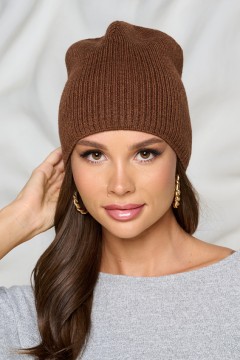 Шапка универсальная в шоколадном цвете Bellovera(фото2)
