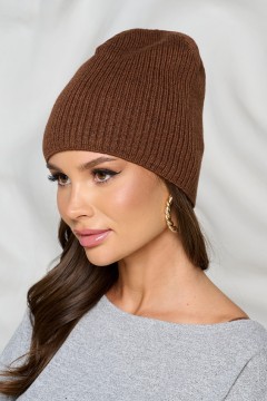 Шапка универсальная в шоколадном цвете Bellovera(фото6)