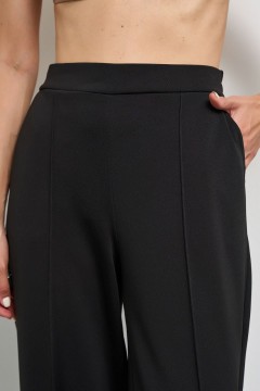 Брюки трикотажные чёрные с карманами Jetty(фото5)