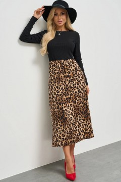 Платье длинное с разрезом Jetty