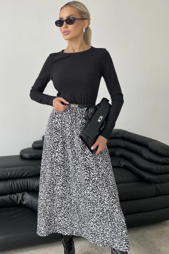 Платье длинное с разрезом Jetty