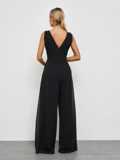 Комбинезон нарядный чёрного цвета Jetty(фото9)