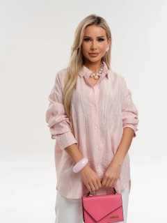 Рубашка светло-розовая с длинным рукавом Jetty(фото3)